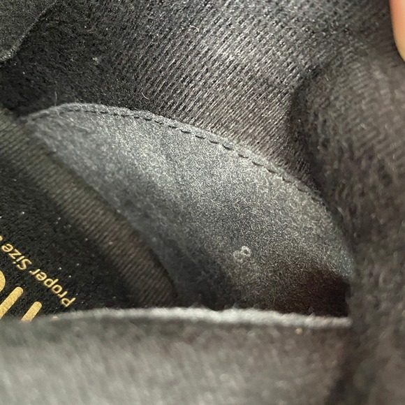 Munro Black Leather Ankle Boots Side Zip Women's Size 8 Comfort Orthopedic - Picture 4 of 9